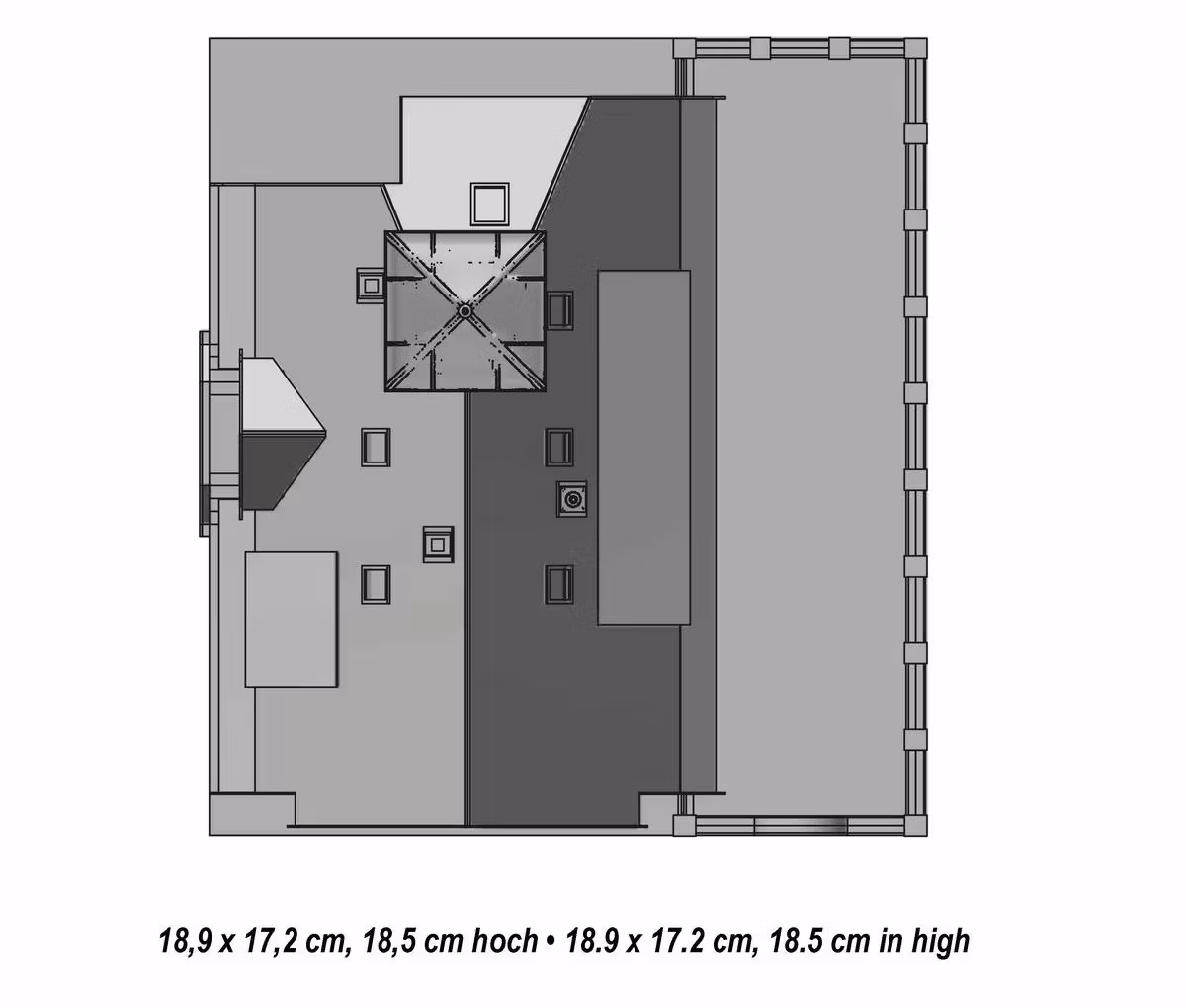 NOCH 66401 Taverna med öl-uteservering/Tavern with Beer Garden