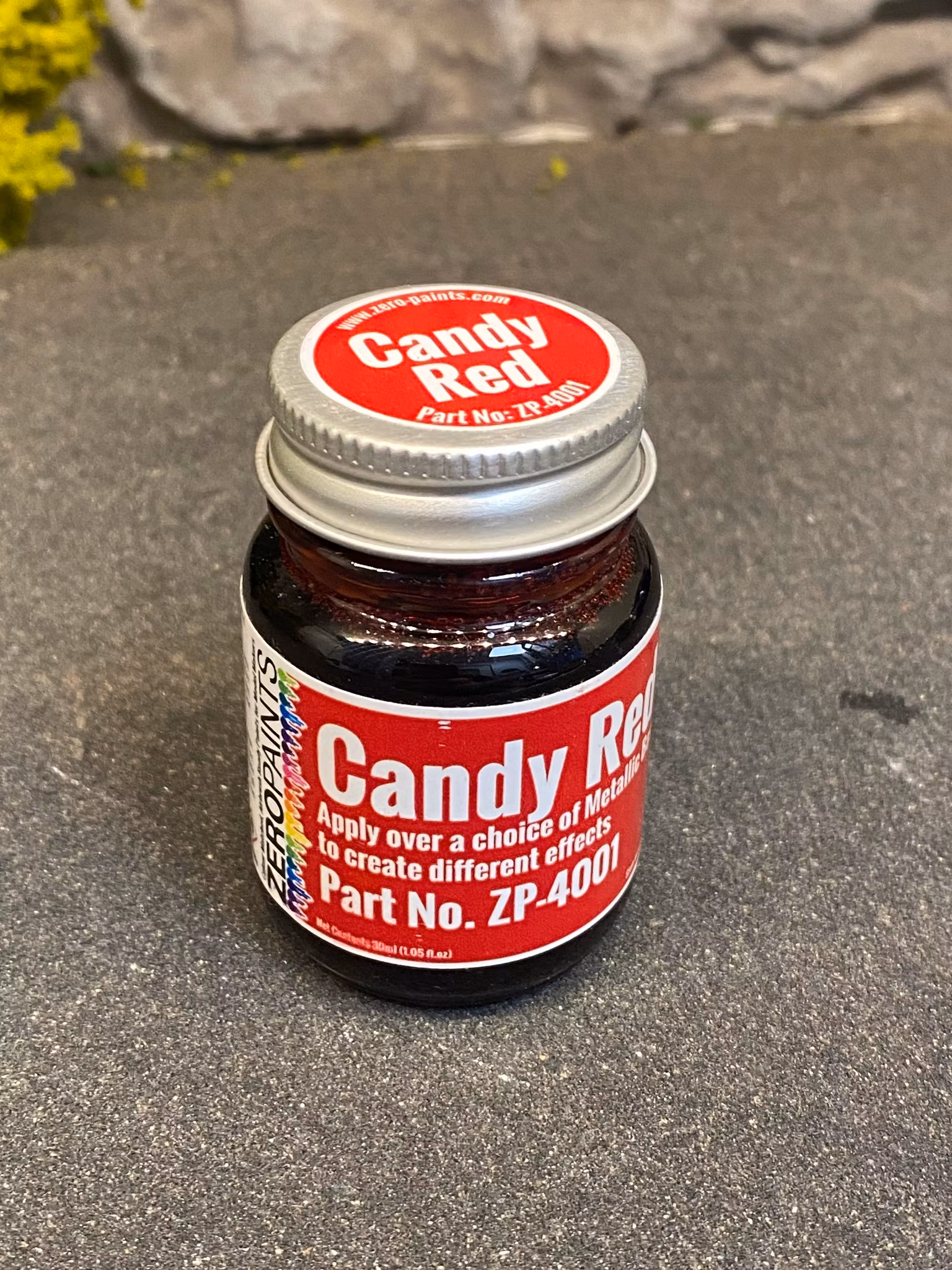 Zero Paints, acryllic paint 30ml: Candy Red ZP-M4001