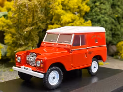 Skala 1/43 Land Rover Series III Royal Mail, Red, Rhd fr Oxford Commercials