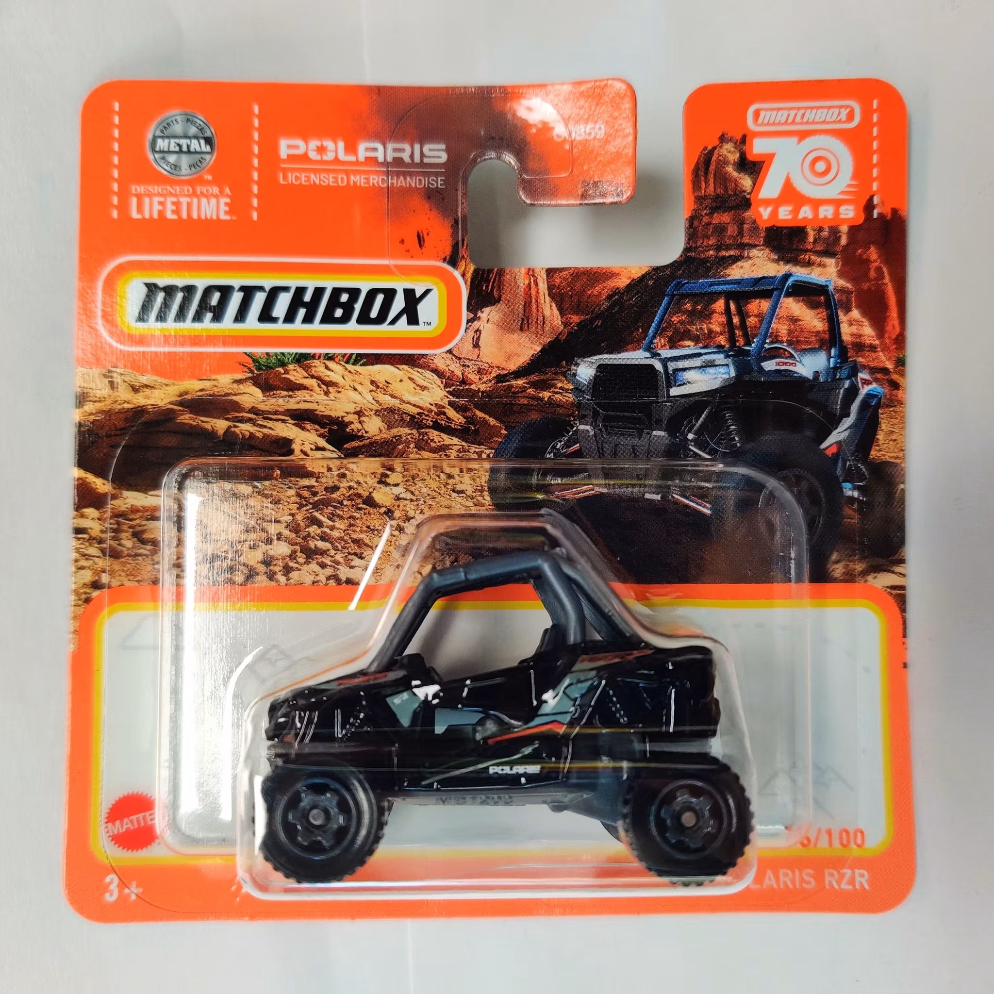 Skala 1/64 Matchbox 70 years -  Polaris RZR