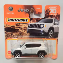 Skala 1/64 Matchbox 70 years - Jeep Renegade 2019