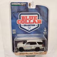 Skala 1/64 Greenlight "Blue Collar" Chevrolet Tahoe Z71 22' Ser.12 Lim.Ed
