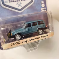 Skala 1/64 Greenlight "Blue Collar" Jeep Cherokee Sport 2000 Ser.12 Lim.Ed