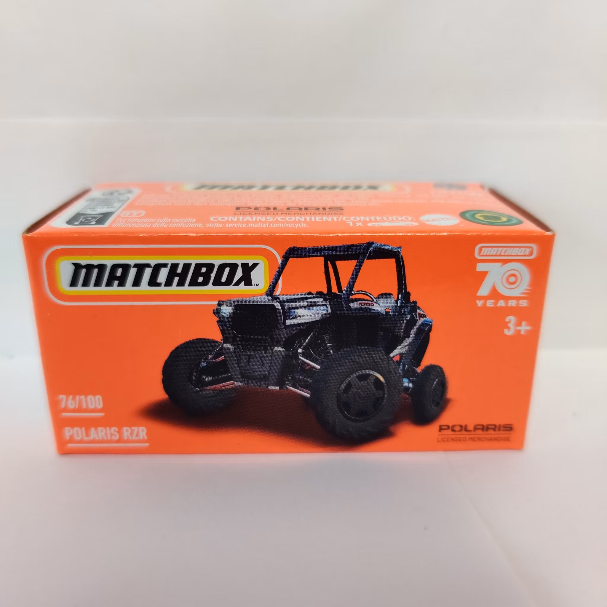 Skala 1/64 Matchbox 70-years: Polaris RZR