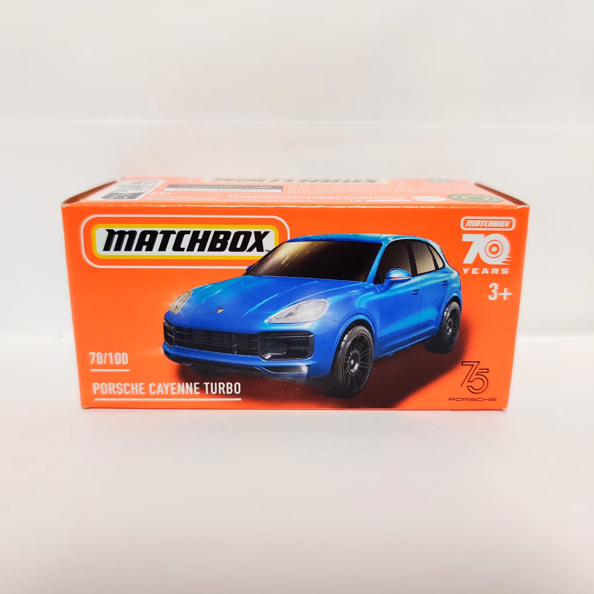 Skala 1/64 Matchbox 70-years: Porsche Cayenne Turbo
