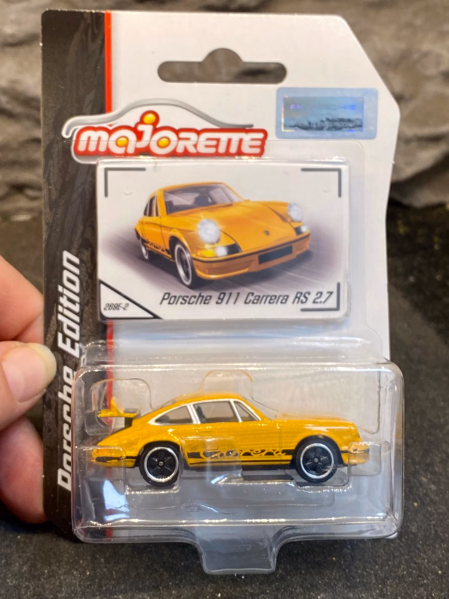 Skala 1/64 Porsche 911 Carrera RS 2,7 fr Majorette - Porsche Edition