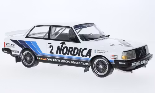Skala 1/18 VOLVO 240 Turbo #2 Nordica ETCC fr IXO Models