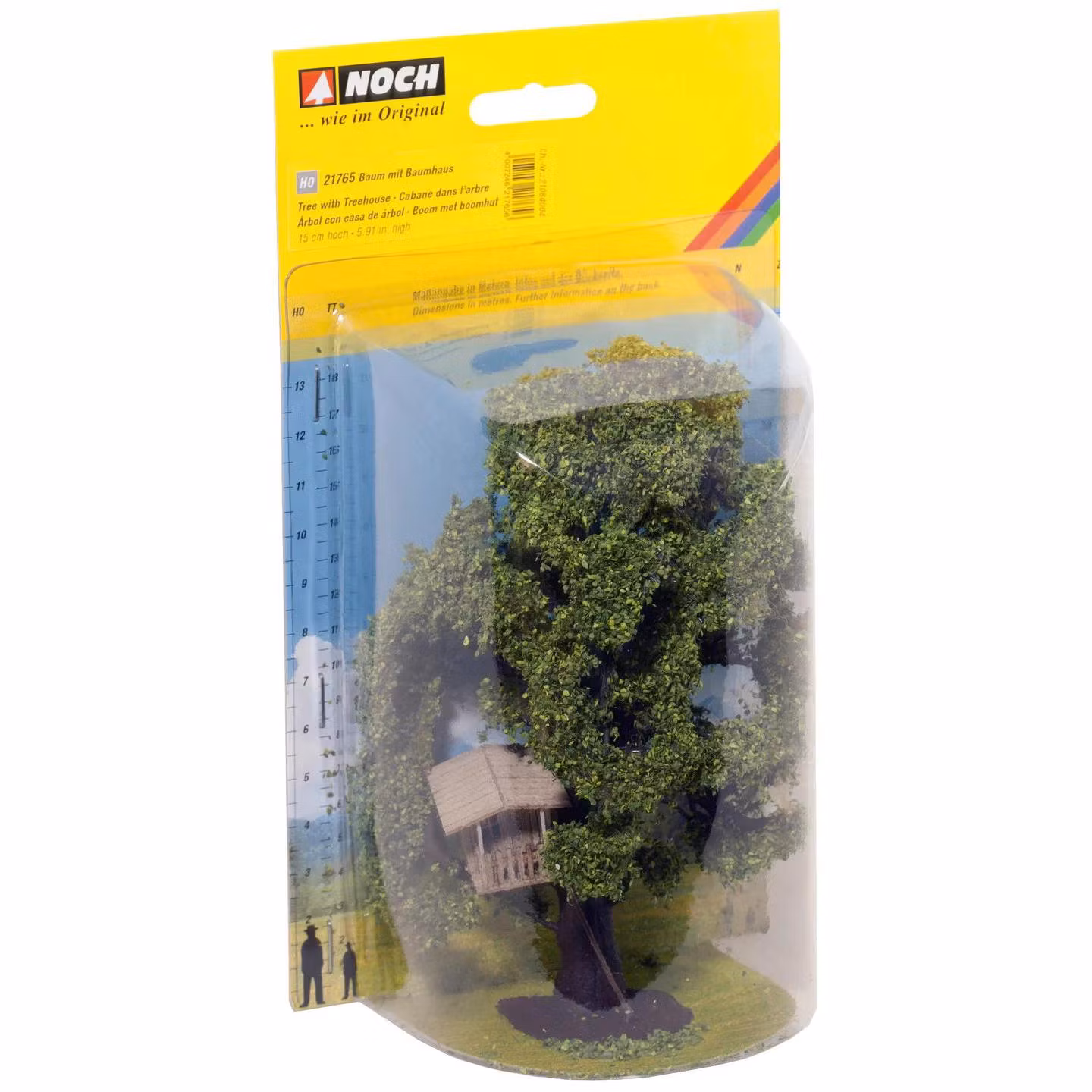 NOCH 21765 H0 Träd med koja/Tree with treehouse 1 stycken/pcs