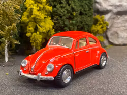 Skala 1/32 Volkswagen Beetle/Bubbla Typ 1 1967' Red fr Kinsmart
