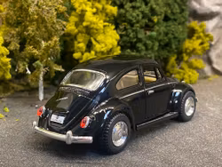 Skala 1/32 Volkswagen Beetle/Bubbla Typ 1 1967' Black fr Kinsmart