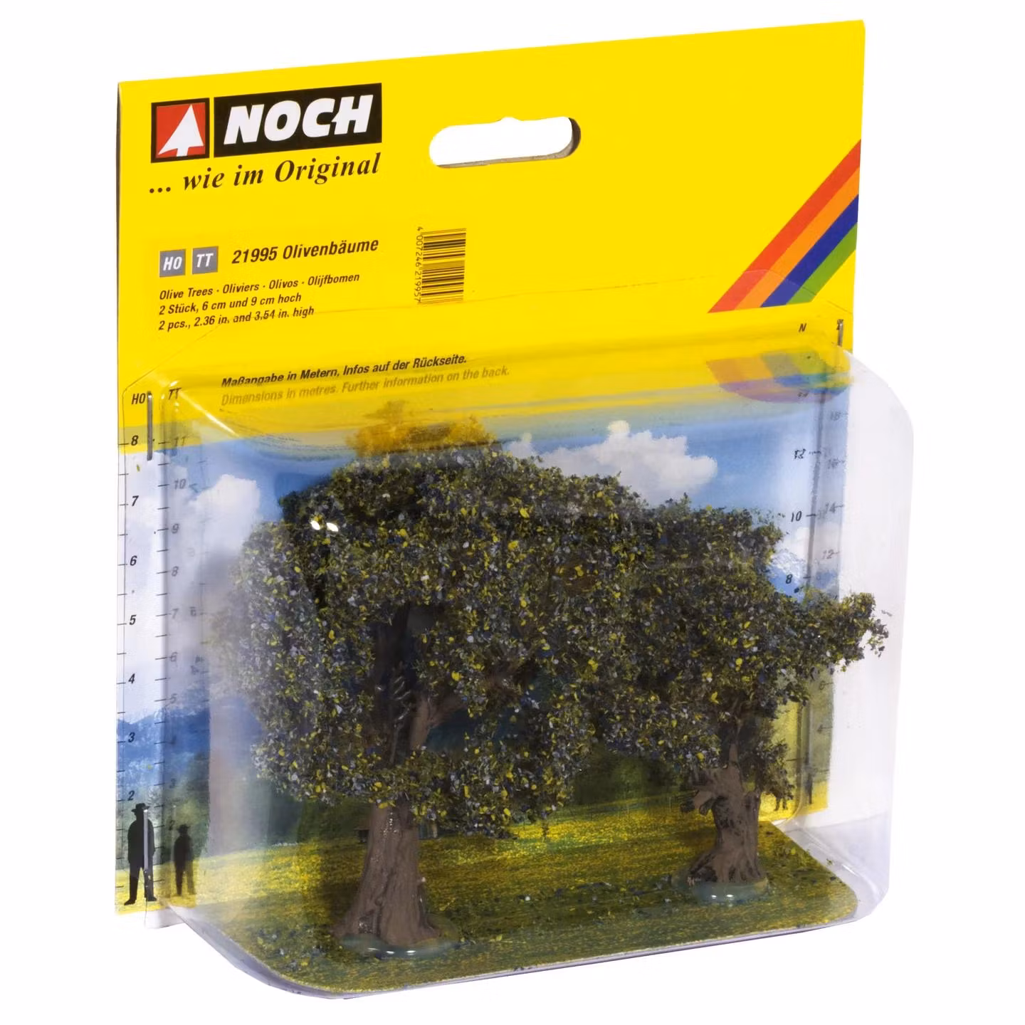 NOCH H0 TT 21995 Olivträd/Olive trees 2 stycken/pcs