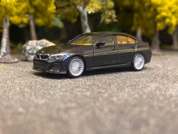 Skala 1/87 H0, BMW Alpina B3 TM, Svart från Herpa