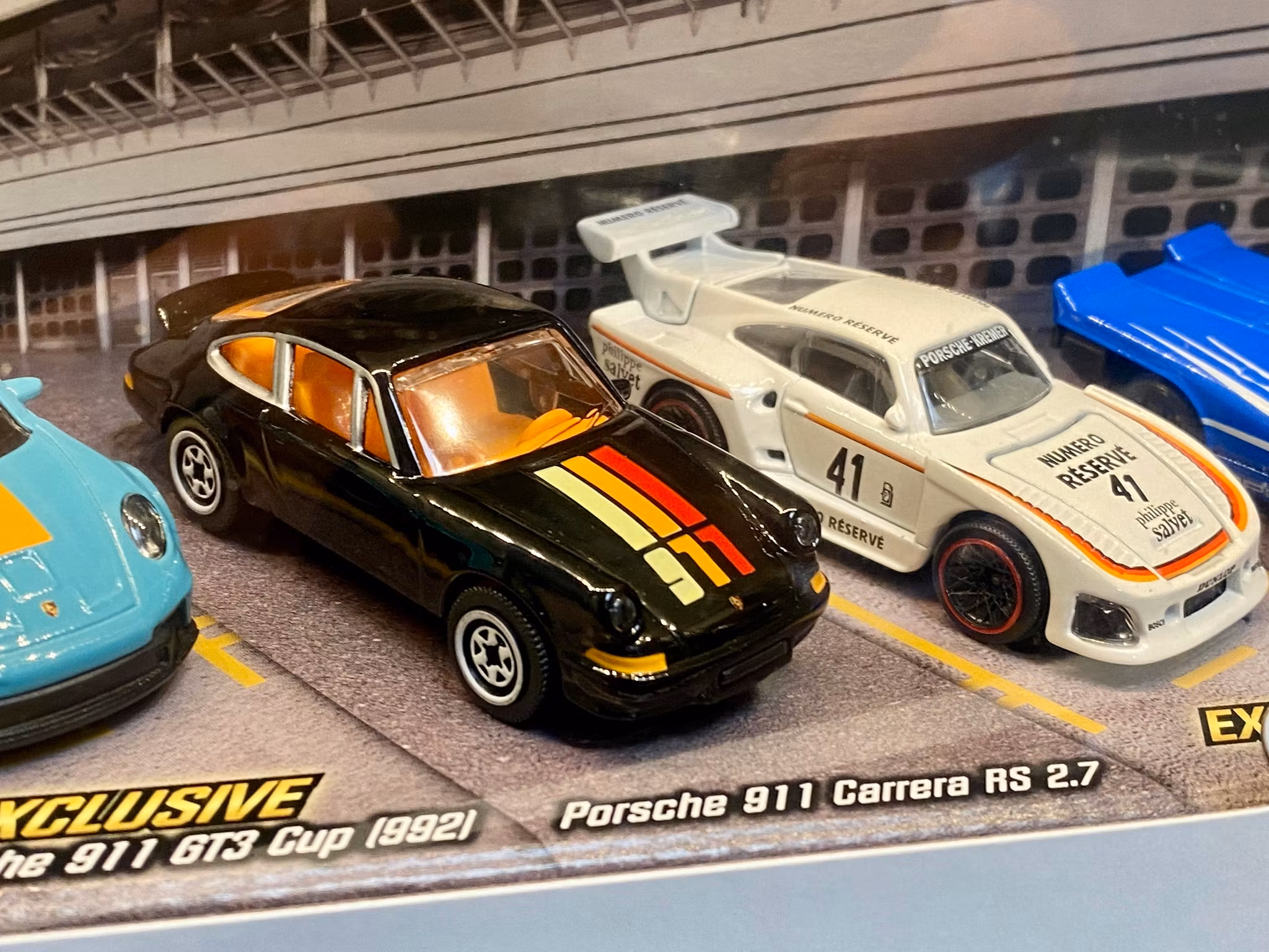 NEW! Skala 1/64 fr Majorette - Porsche Edition 5-pcs Giftpack/Present-set