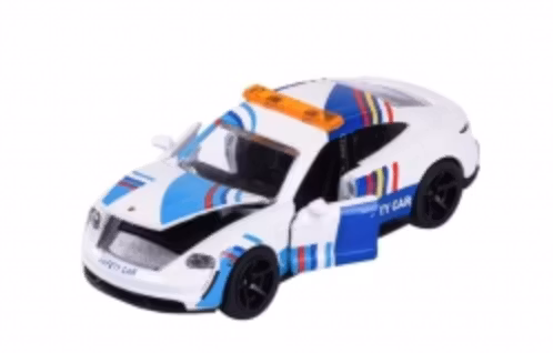 NEW! Skala 1/64 Porsche Taycan Turbo S, Safety Car fr Majorette