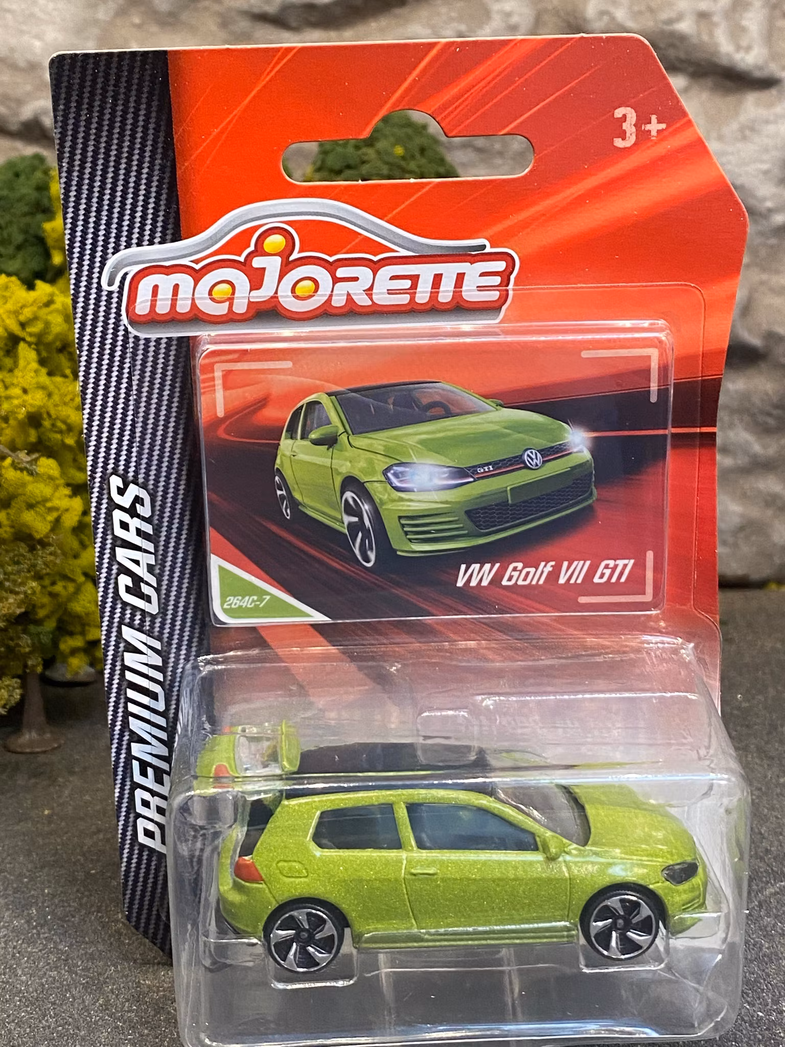 Skala 1/64 fr Majorette - Premium Cars: Volkswagen Golf VII Gti