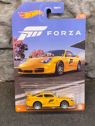 Skala 1/64 Hot Wheels, Forza, PORSCHE 911 GT3 Yellow