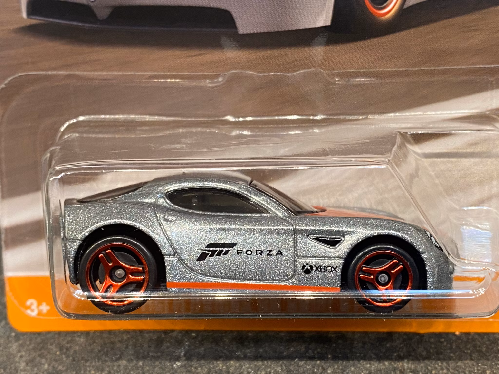 Skala 1/64 Hot Wheels, Forza - Alfa Romeo8C Competizione, Silver/red