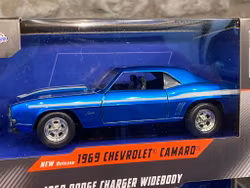 Skala 1/32 Fast & Furious 2-pack Charger WB 68' + Camaro 69' fr Jada
