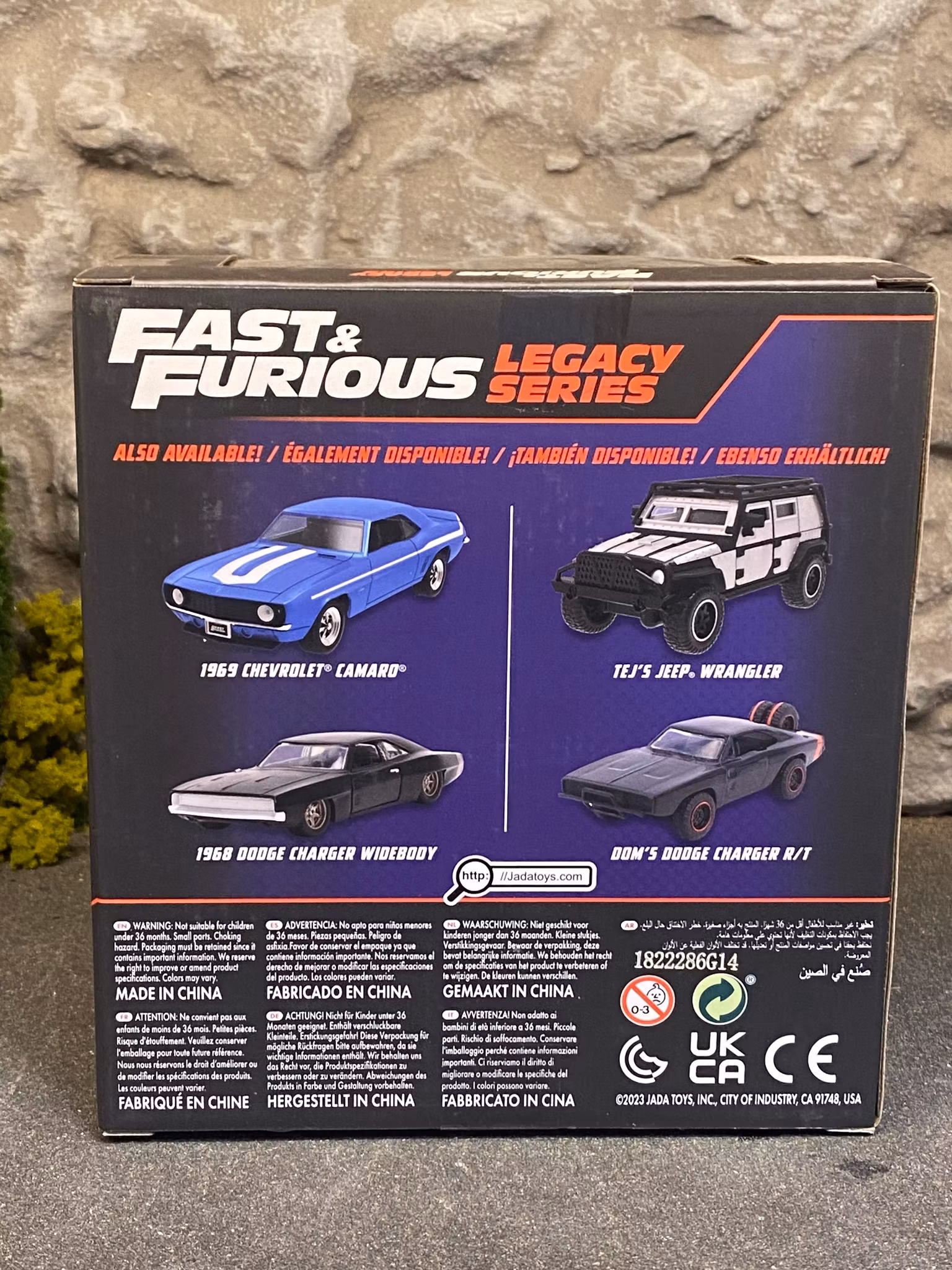 Skala 1/32 Fast & Furious 2-pack Charger WB 68' + Camaro 69' fr Jada