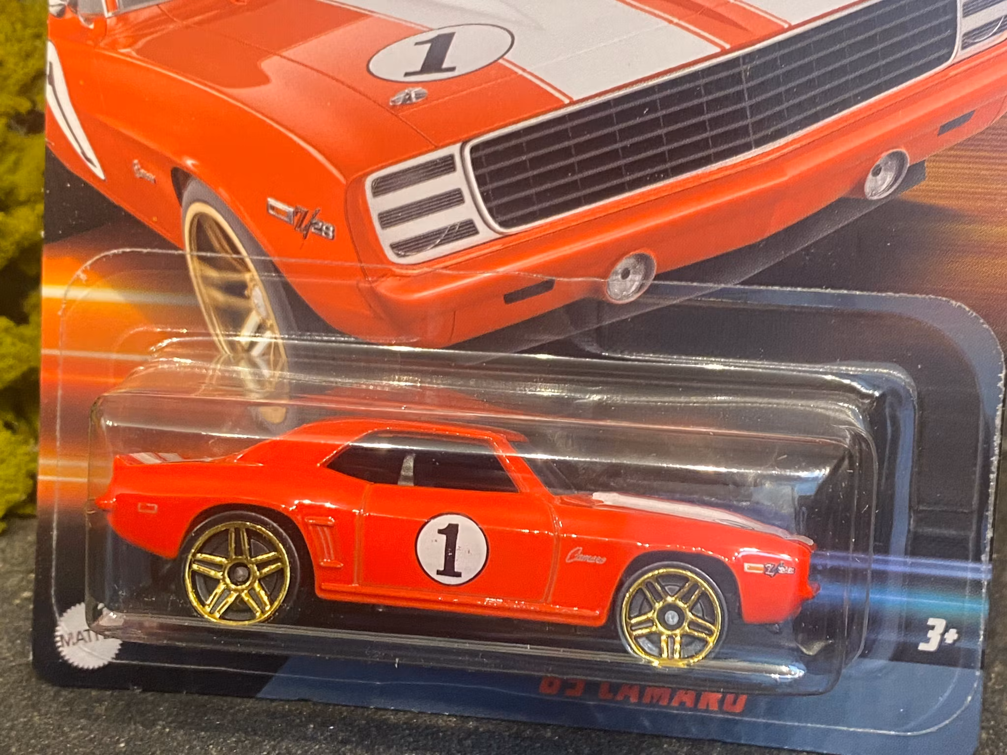 Skala 1/64 Hot Wheels - Fast & Furious: Chevy Camaro 69'