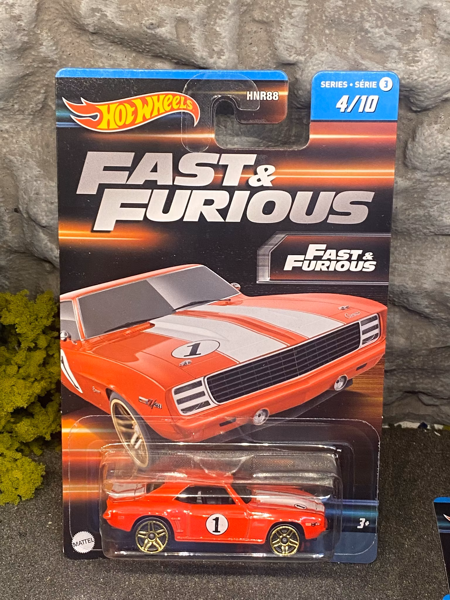 Skala 1/64 Hot Wheels - Fast & Furious: Chevy Camaro 69'