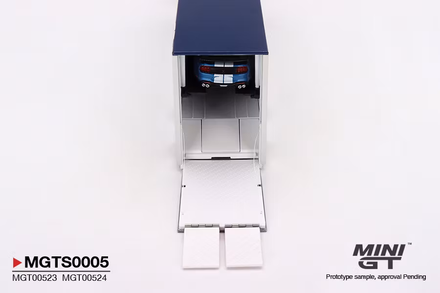 Skala 1/64 Shelby Transporter Set, Western Star 49X + Shelby GT500 SE WB fr MINI GT