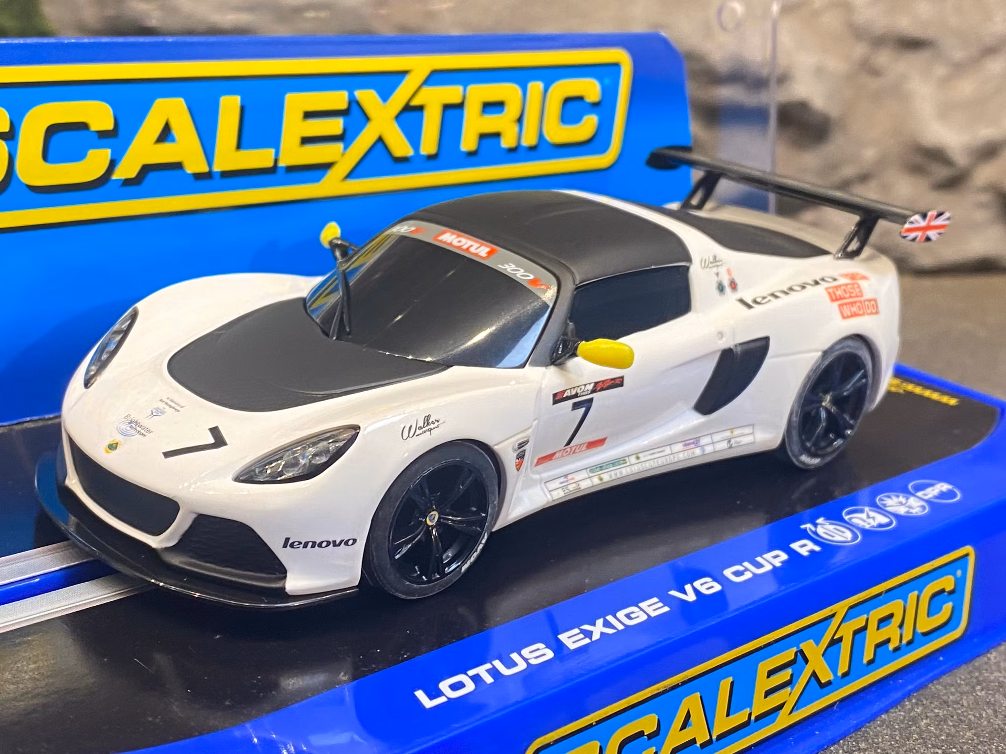 Skala 1/32 Analogue Slotcar: Lotus Exige V6 Cup R #7 fr Scalextric