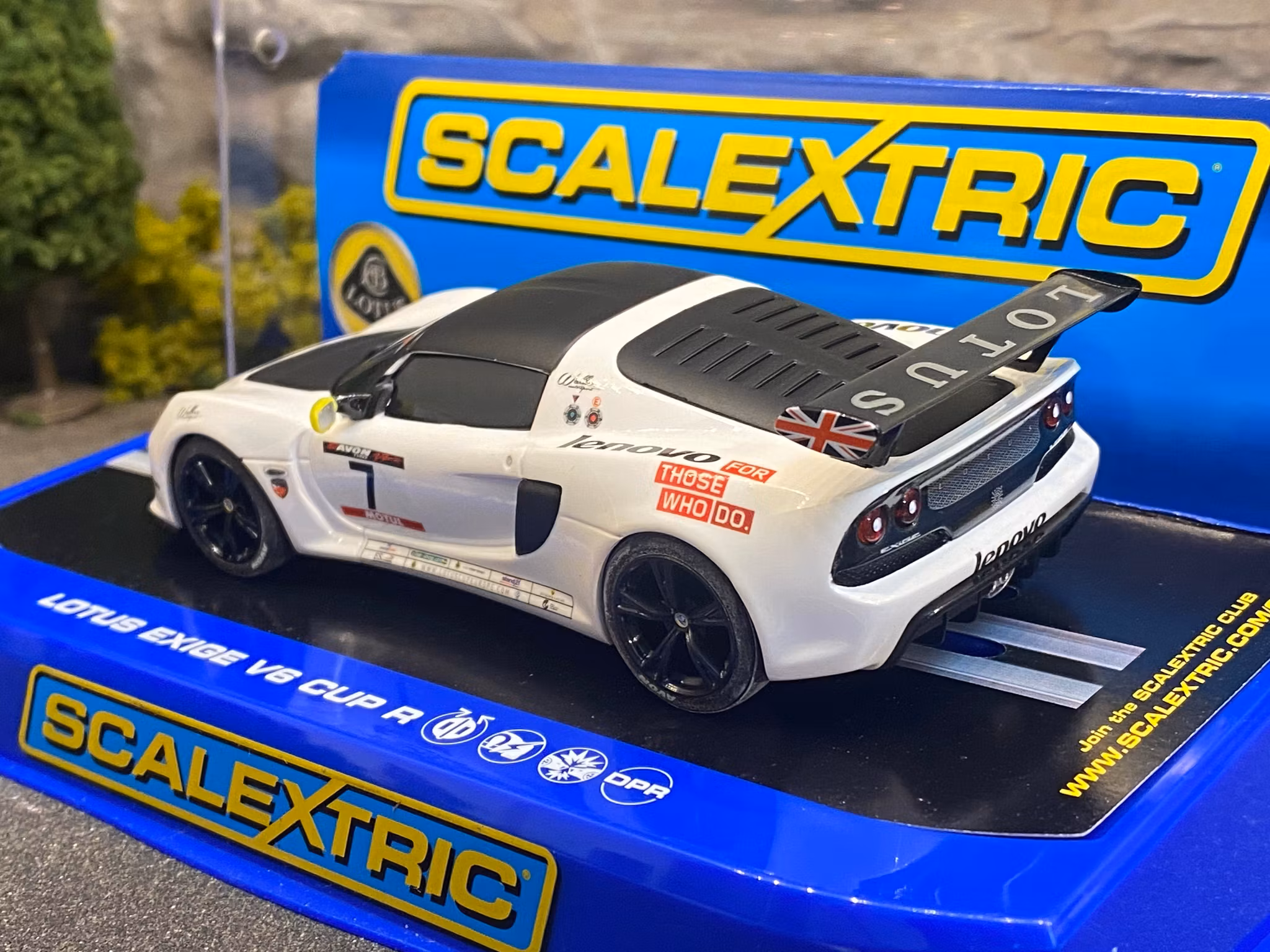Skala 1/32 Analogue Slotcar: Lotus Exige V6 Cup R #7 fr Scalextric