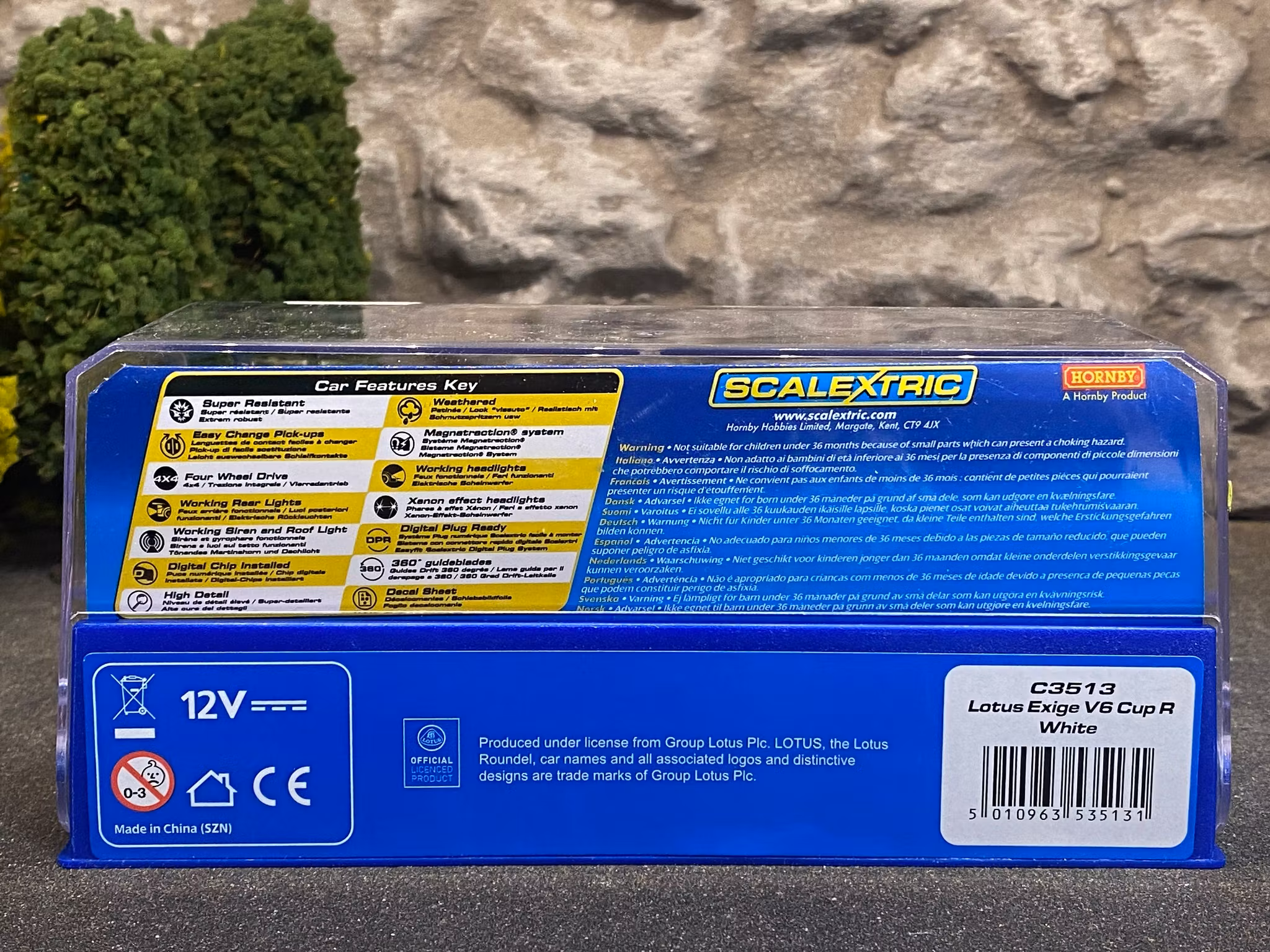 Skala 1/32 Analogue Slotcar: Lotus Exige V6 Cup R #7 fr Scalextric