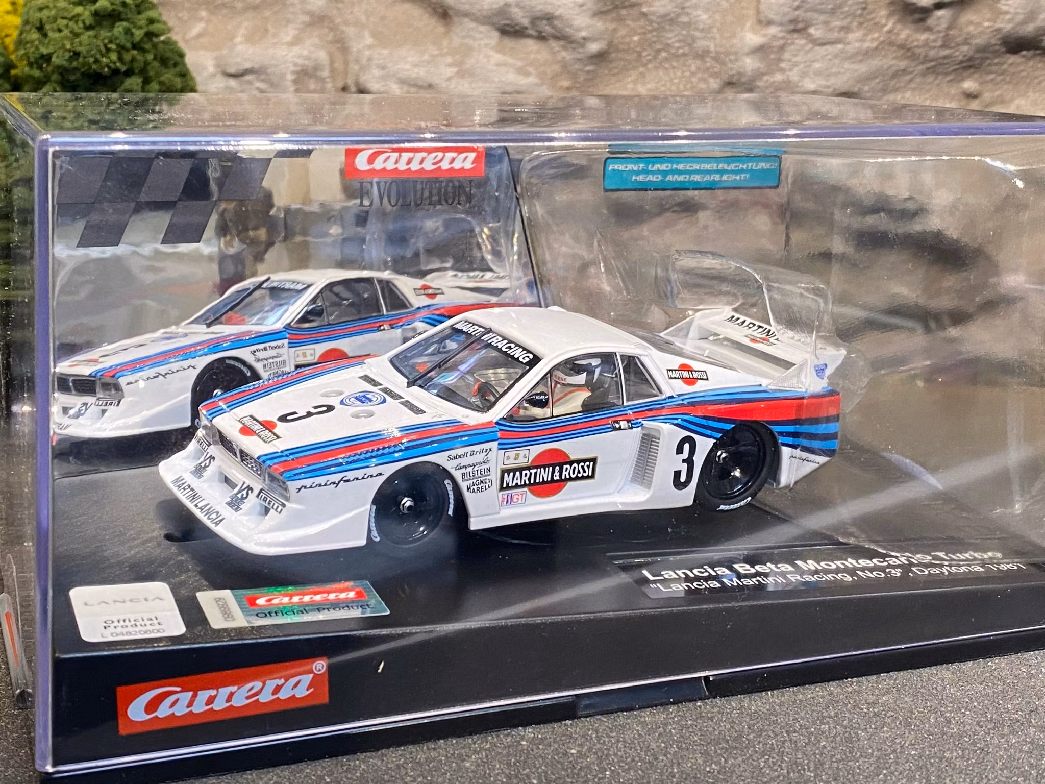 Skala 1/32 Analogue Slotcar fr Carrera: Lancia Beta Montecarlo Turbo #3