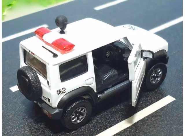 Skala 1/64 Suzuki Jimny (JB74) Japan Police special fr BM Creations