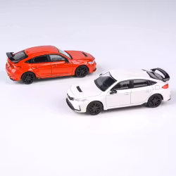 Skala 1/64 Honda Civic Type R FL5 2023, Rallye Red, fr Para64