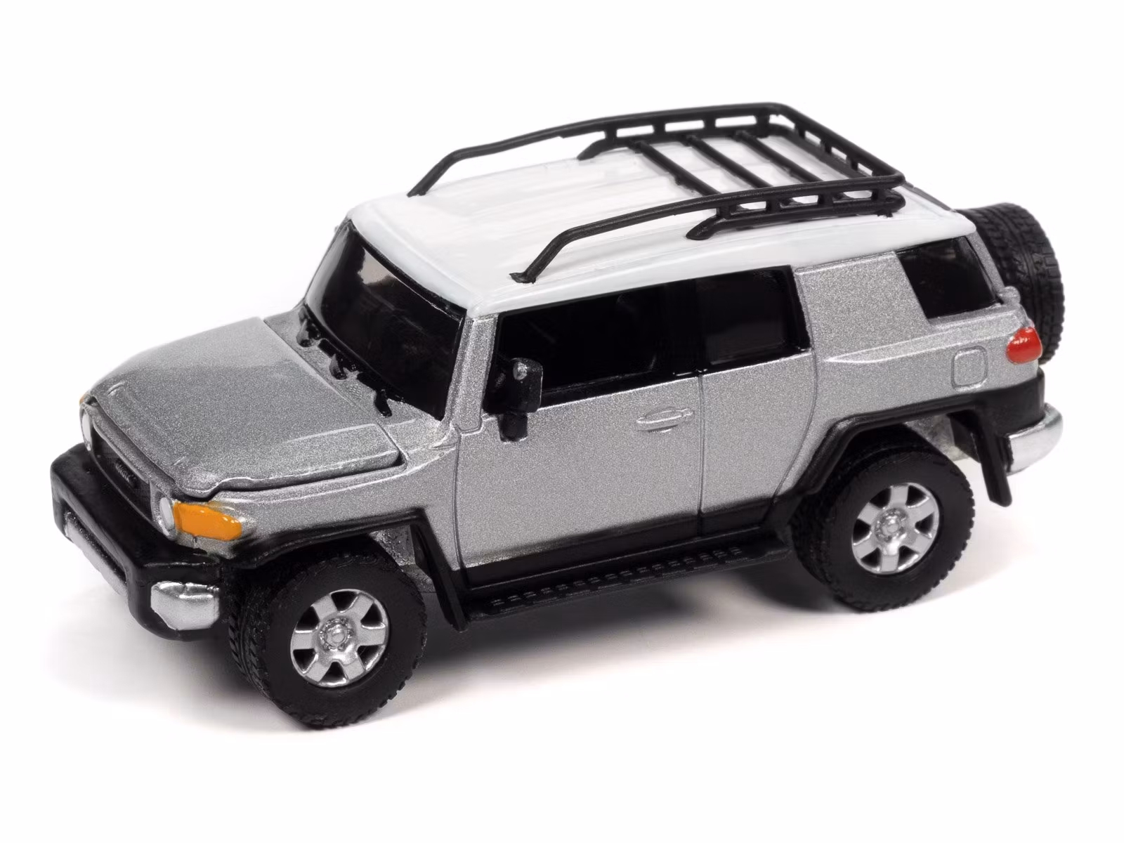 Skala 1/64 2007 TOYOTA FJ CRUISER, Silver fr Johnny Lightning