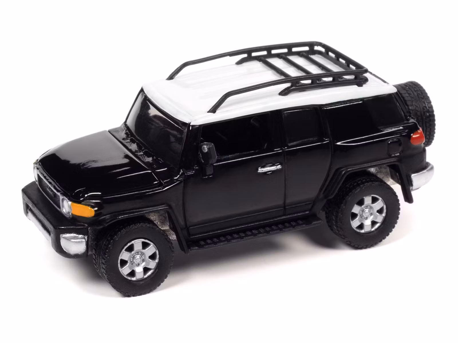 Skala 1/64 2007 TOYOTA FJ CRUISER, Black fr Johnny Lightning
