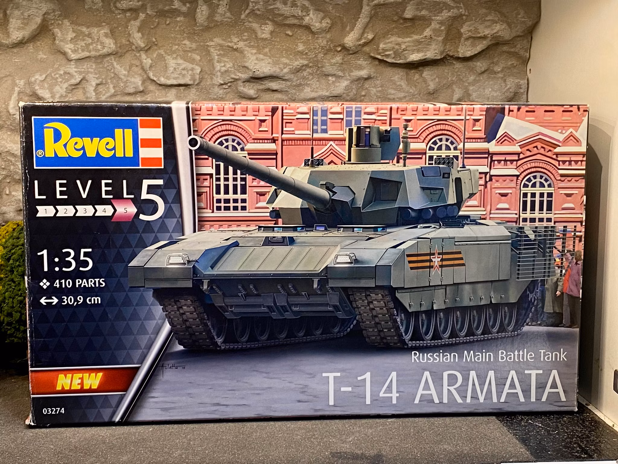 Skala 1/35 Model kit Russian Main Battle Tank, T-14 Armata fr Revell