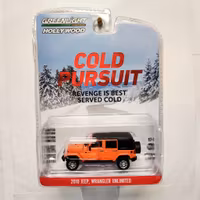 Skala 1/64 Greenlight Hollywood "Cold Pursuit" 2010 Jeep Wrangler Unlimited