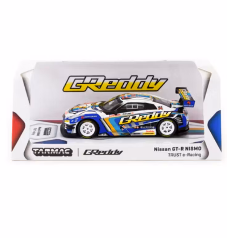 Skala 1/64 Nissan GT-R R35 TRUST e-Racing f TARMAC Works