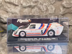 Scale 1/32 Analogue FLY slotcar: Porsche Kremer CK5 24H Le Mans 82' #5
