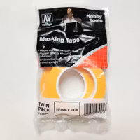 Vallejo Precision Masking Tape 10mm x 18m - twin pack T07006
