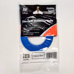 Vallejo Flexibel Precision Masking Tape 2mm x 18m - twin pack T07008