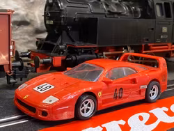Skala 1/32 Used Analoge slotcar: Ferrrari F40, Red #40 fr Cartronic
