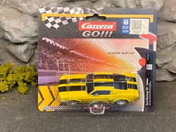 Skala 1/43 Analogue slotcar fr Carrera GO: Ford Mustang 67', Yellow