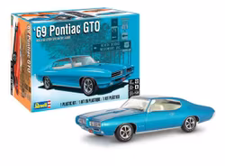 Skala 1/24 '69 Pontiac GTO "The Judge" 2N1 plastic modelkit fr Revell