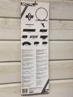 Skala 1/64 Wiggle Track, 375 mm G8001 fr MicroScalextric