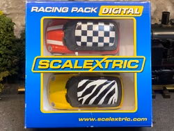 Skala 1/32 Analog Slotcar - 2-pack DIGITAL, 2 Mini Cooper fr Scalextric (C2949D)