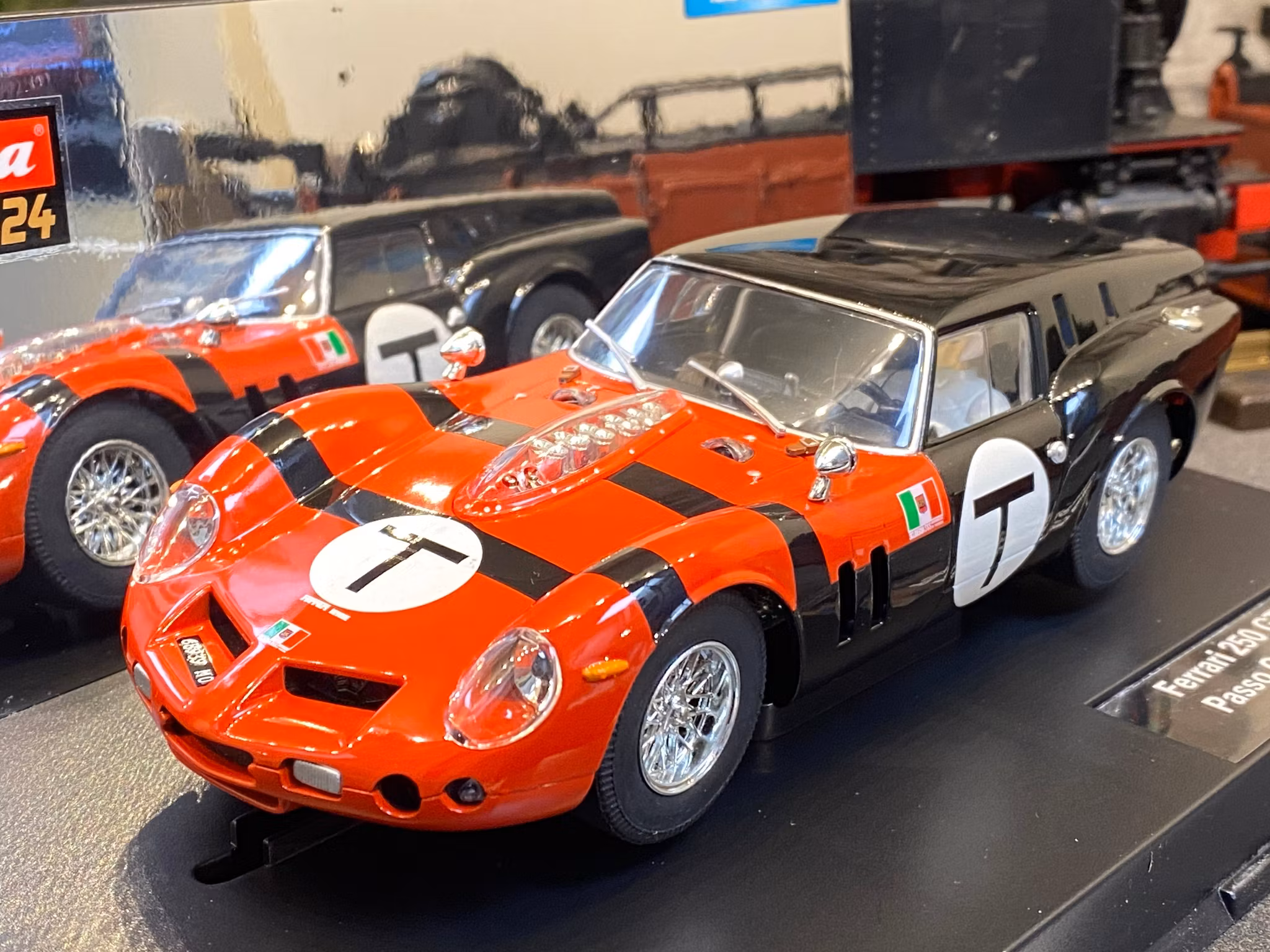 Skala 1/24 Digital/An. Slot car fr Carrera: Ferrari 250 GT Berlinetta "Breadvan"