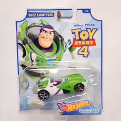 Skala 1/64 Hot Wheels Premium, Buzz Lightyear - Pixar Toy Story 4