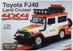 Skala 1/24: Toyota FJ40 Land Cruiser TRD - offroad fr MotorMax MiJo Limited Edition