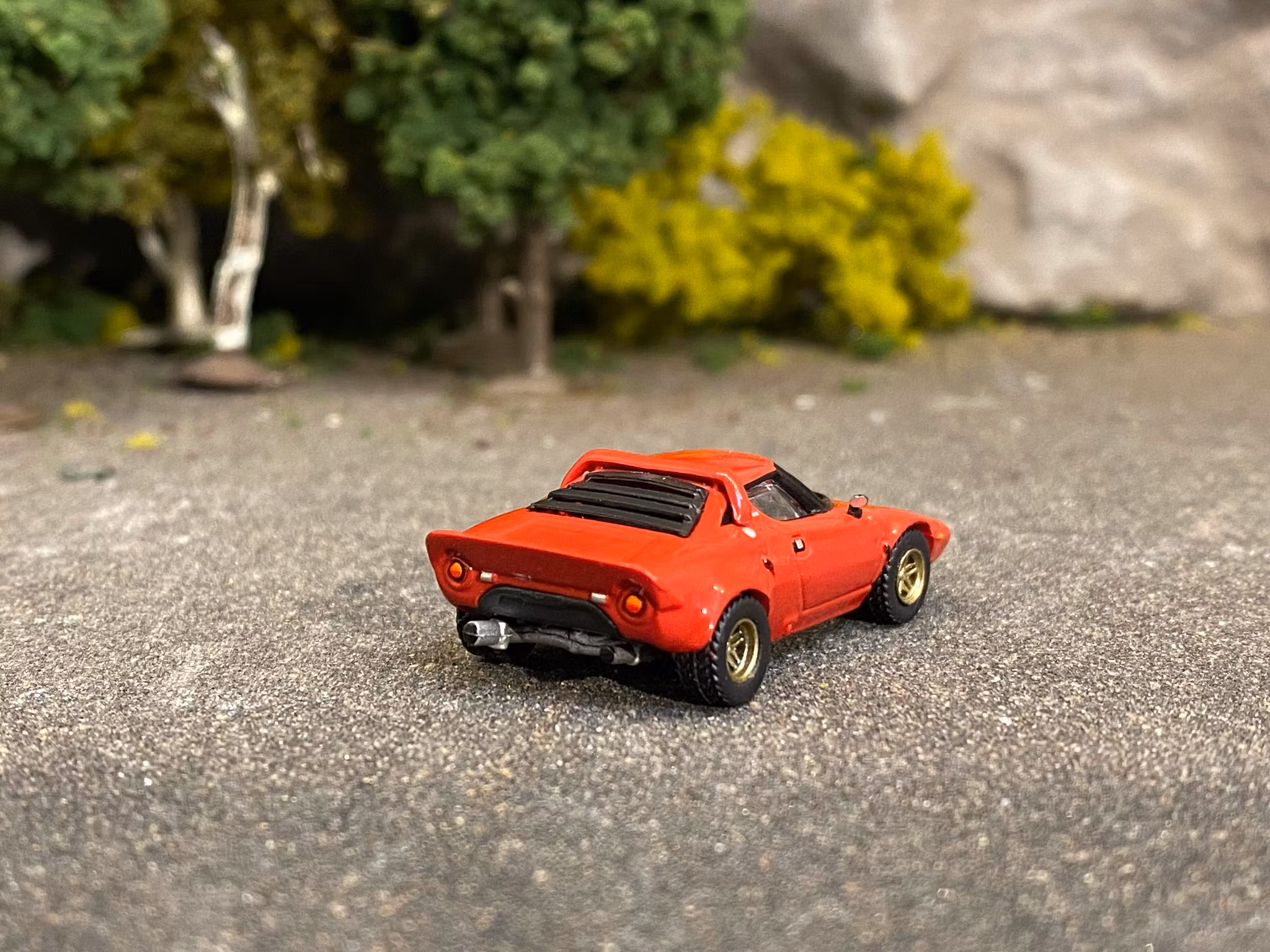 Skala 1/87 - Lancia Stratos HF, Red fr Brekina