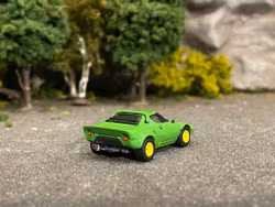 Skala 1/87 - Lancia Stratos HF, Green/yellow fr Brekina